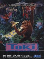 Megadrive Toki inlay
