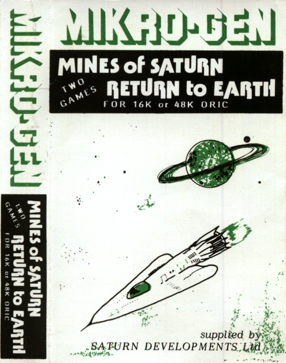 Oric Mines Of Saturn & Return To Earth