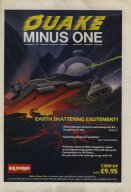 Quake Minus One advert