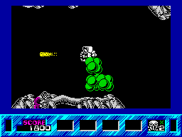 Spectrum Atomic Robo-Kid demo screenshot