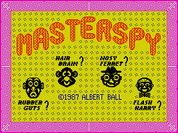 Masterspy loading screenshot