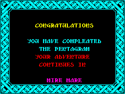 Spectrum Pentagram screenshot
