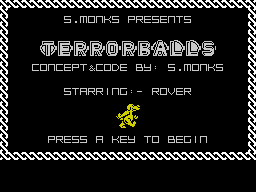 Terrorballs splash screen